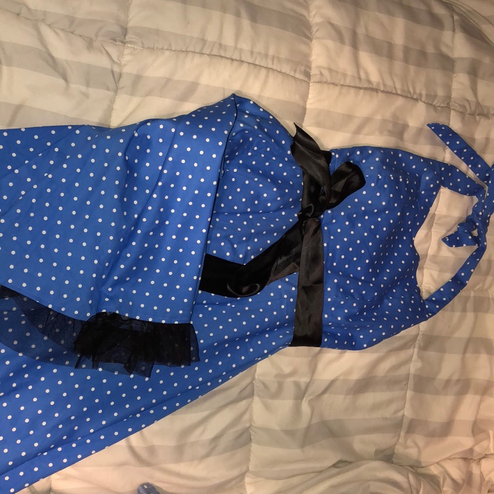 Rockabilly Flared polka dot Dress